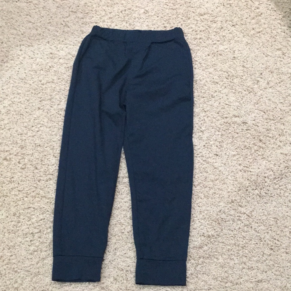 Navy Uniqlo Blue Kids Jogger Pants